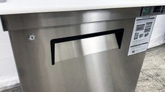 NSF 28″ W Single Door Mega Top Sandwich/Salad Prep Table Cooler 12 Pan