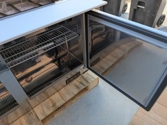 Polarman PLM-S60KS 61″ Mega Top Sandwich Prep Table Open Box Scratch Dent
