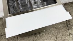 NSF 28″ W Single Door Mega Top Sandwich/Salad Prep Table Cooler 12 Pan