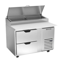 Beverage Air DPD46HC-2 46″ Refrigerated Pizza Prep Table