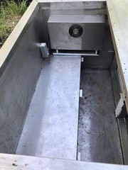 48” used 2 Door Commercial Refrigerated Sandwich Prep Table Works need Repairs