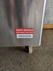 North American Refrigeration 2-Door Refrigerated Prep Table, Standard Top