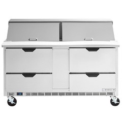 Beverage-Air Elite Series 60″ 4 Drawer Mega Top Refrigerated Sandwich Prep Table