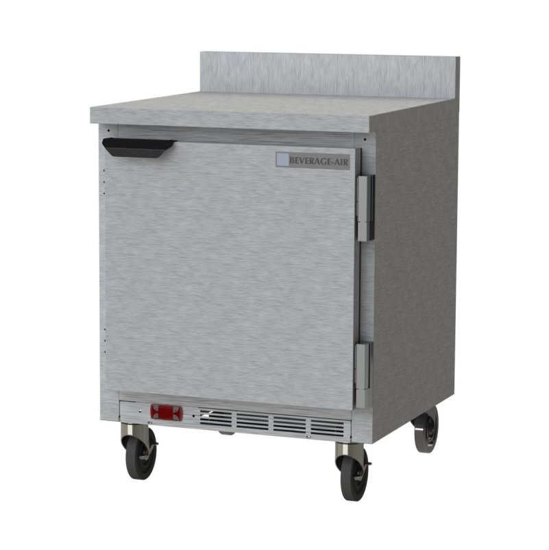 Beverage Air WTF27HC-FIP 27″ 1-Section Worktop Freezer w/ Solid Door, 2 Shelv…