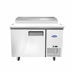 NEW 1 Door 44″ Refrigerated Pizza Prep Table Cooler NSF Atosa MPF8201GR #2228