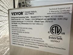 VEVOR Refrigerated Condiment Countertop Sandwich Prep Station Table E40TW-G