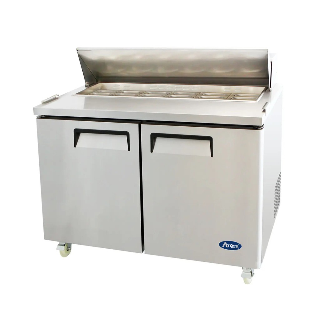 Atosa MSF8302GR 48″ Double Door Sandwich/Salad Prep Table