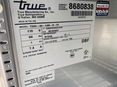 True 60” Mega Top Sandwich Prep Table, Excellent!