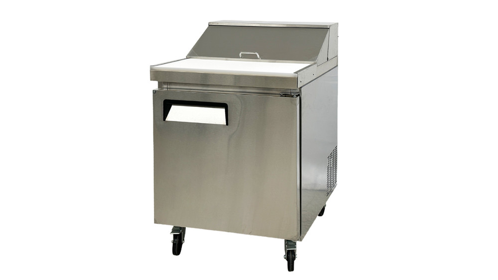 28″ One Door Refrigerated Sandwich Salad Prep Table