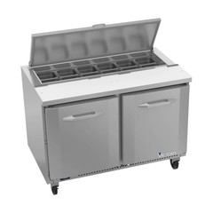 Victory VSP48HC-12 48″ 2 Door Refrigerated Sandwich / Salad Prep Table