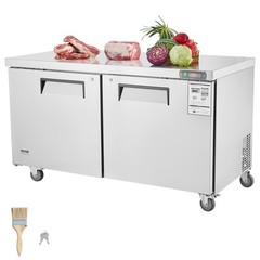 VEVOR 60″ Commercial Refrigerator Sandwich & Salad Prep Table 16.4 Cu. Ft Fridge