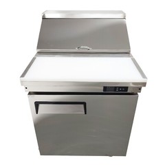 Commercial Sandwich Salad Prep Table Refrigerator 163L 110V Food Cooler Single D