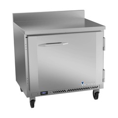Victory VWR36HC 36″ One-Section Worktop Refrigerator w/ 1 Door, 8.5 cu. ft.