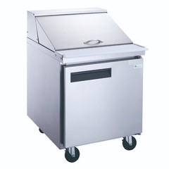29″ Sandwich Prep Table Commercial 8 Pan Salad Food Refrigerator
