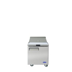 Atosa – 27″ Refrigerated Standard Top Sandwich Prep. Table
