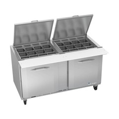 Victory VSP60HC-24B 60″ Mega Top Refrigerated Sandwich/Salad Prep Table w/ 2 …