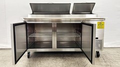 NEW 71″ Commercial Pizza Prep Table Refrigerator Pizzeria Sandwich Stainless NSF