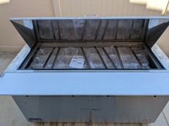 Polarman PLM-S60KS 61″ Mega Top Sandwich Prep Table Open Box Scratch Dent