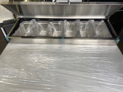 NEW 1 Door 44″ Refrigerated Pizza Prep Table Cooler NSF Atosa MPF8201GR #2228