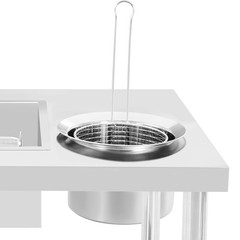 Commercial Breading Table Fried Chicken Station Prepare Workdesk Stainless Steel