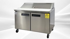 NEW 60″ Commercial Refrigerator Prep Table Sandwich Salad Pizza NSF ETL