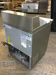 Serv-Ware SP29-8-HC 27” One Door Sandwich Salad Prep table With Casters