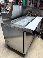48″ Mega Top Refrigerated Sandwich Prep Table Atosa NSF Topping Cooler #5152