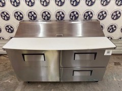 True TSSU-60-16D-2-HC 60″ Commercial Sandwich Prep Table – 2 Door /2024