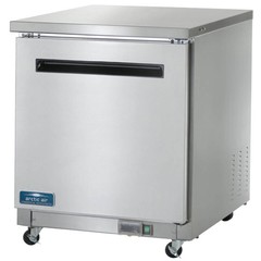 Arctic Air AUC27R 27″ 1 Solid Door WorkTop Refrigerator, 5.4 cu. ft.