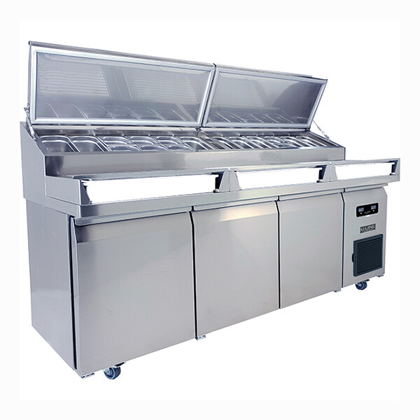 U-Line UCPT588-SS61A Sandwich / Salad Unit Refrigerated Counter