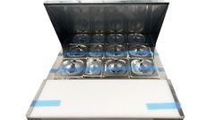 NSF 28″ W Single Door Mega Top Sandwich/Salad Prep Table Cooler 12 Pan