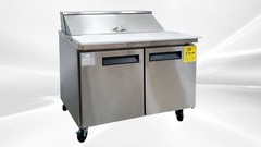 NEW 48″ Commercial Refrigerated Prep Table Sandwich Salad Pizza Cooler NSF ETL
