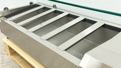 48″ Countertop Refrigerated Prep Cooler Table Stainless Steel Sandwich NSF
