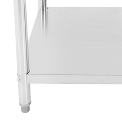Commercial Breading Table Fried Chicken Station Prepare Workdesk Stainless Steel