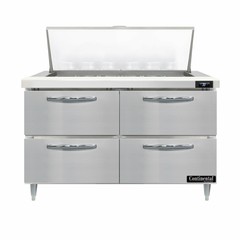 Continental Refrigerator D48N18M-D 48″ Mighty Top Refrigerated Sandwich Prep …