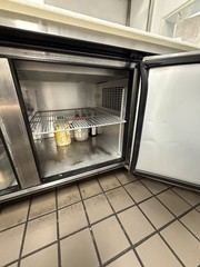 True TPP-AT-67-HC 67″W Solid Door Refrigerated Pizza Prep Table