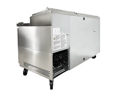 71″ Sandwich Prep Table 2 Door Pizza Cooler 9 Pan in Stainless Steel NSF ETL