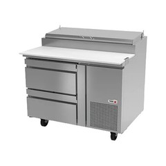 Fagor Refrigeration FPT-46-D2 46″ Refrigerated Pizza Prep Table With Two Drawers
