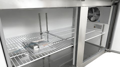 71″ Refrigerated Pizza Sandwich Salad Food Prep Table 8 Pan Work Cooler NSF CSA