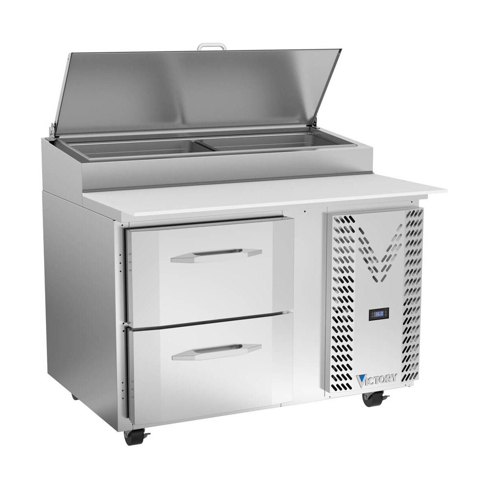 Victory VPPD46HC-2 46″ Refrigerated Pizza Prep Table