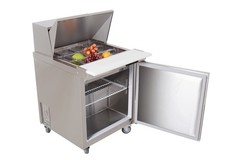 NEW 27″ Commercial Mega Prep Table Sandwich Salad Deli Refrigerator NSF ETL 110V