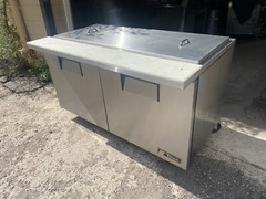 True 60” Mega Top Sandwich Prep Table, Excellent!