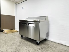 NEW 48″ Commercial Refrigerated Prep Table Sandwich Salad Pizza Cooler NSF ETL