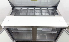 NSF 47″ W Sandwich/Salad Prep Table Cooler 12 Pan Pizza Cooler