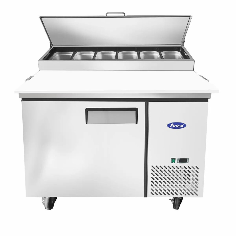 Atosa MPF8201GR 44″ Single Section Refrigerated Pizza Prep Table