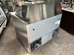 NEW 2 Door 48″ Refrigerated Mega Top Prep Table Cooler NSF Atosa MSF8306GR #1229