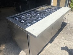 True 60” Mega Top Sandwich Prep Table, Excellent!