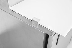Polarman 93″ Pizza Prep Table with 3 Doors PLM-P93S