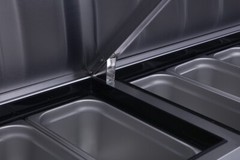 Atosa MPF8201 44″ One Section Reach-In Refrigerated Pizza Prep Table 9.7 cu. ft.