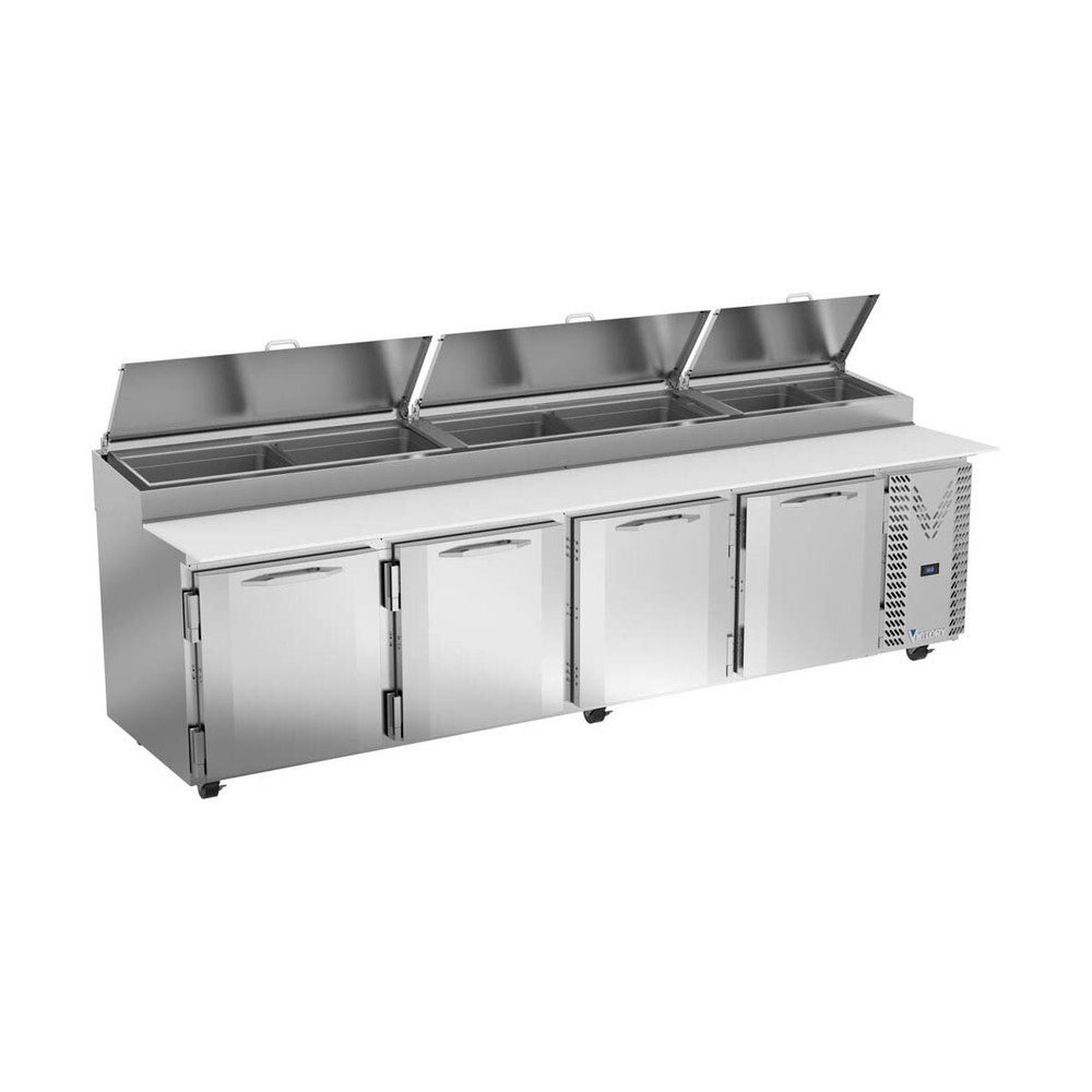 Victory VPP119HC 118″ Refrigerated Pizza Prep Table